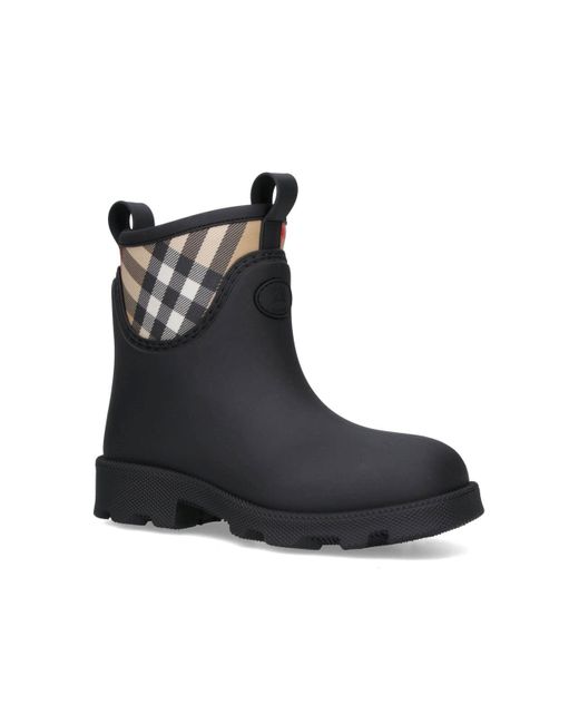 Stivaletti "Marsh Stamp" di Burberry in Black