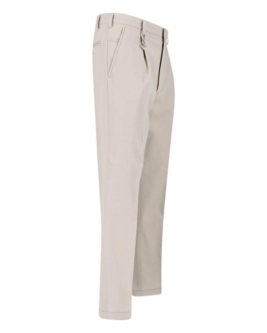 Prada Natural Pants With Keychain for men