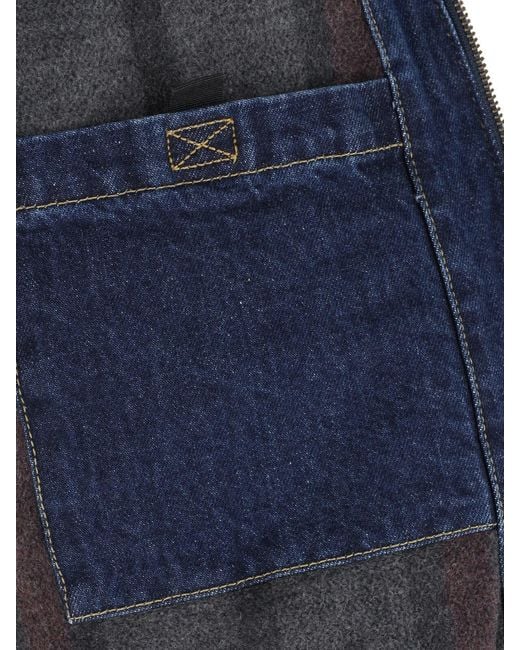 Carhartt Blue Jacket “Og Detroit” for men