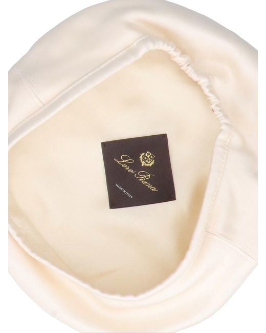 Loro Piana White Basque Silk