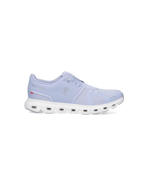 On Shoes Blue "Cloud Sneakers