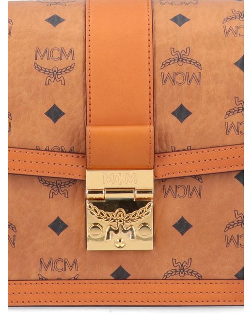 Borsa A Tracolla "Tracy" di MCM in Orange