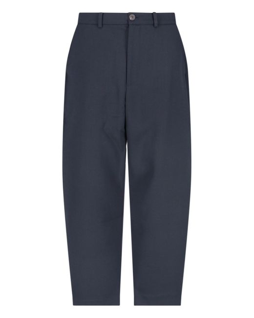 Studio Nicholson Blue 'ezra' Pants for men