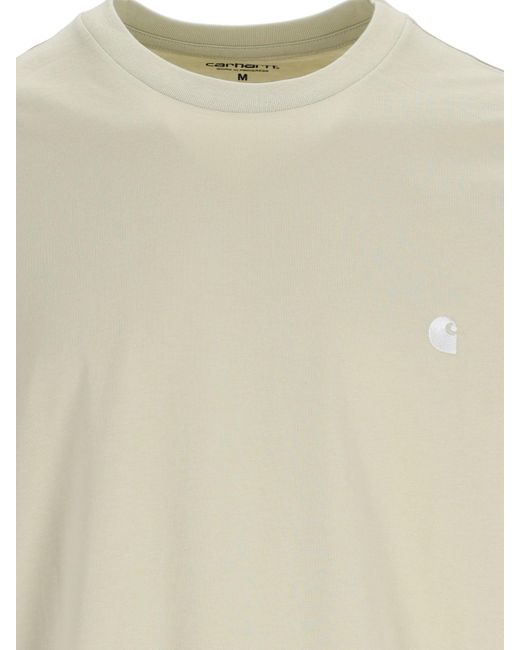 T-Shirt "S/S Madison" di Carhartt in White