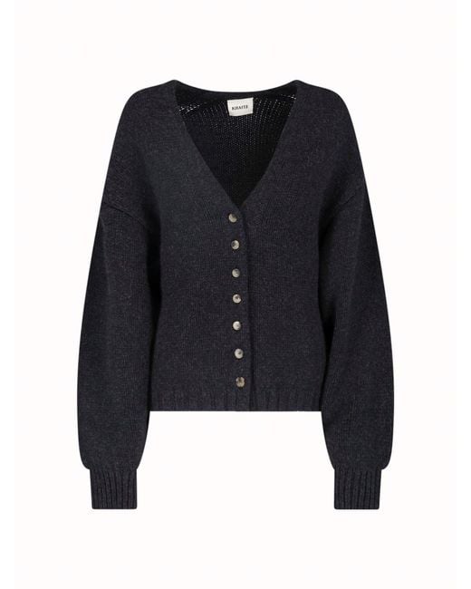 Khaite Blue Cardigan "Axel"