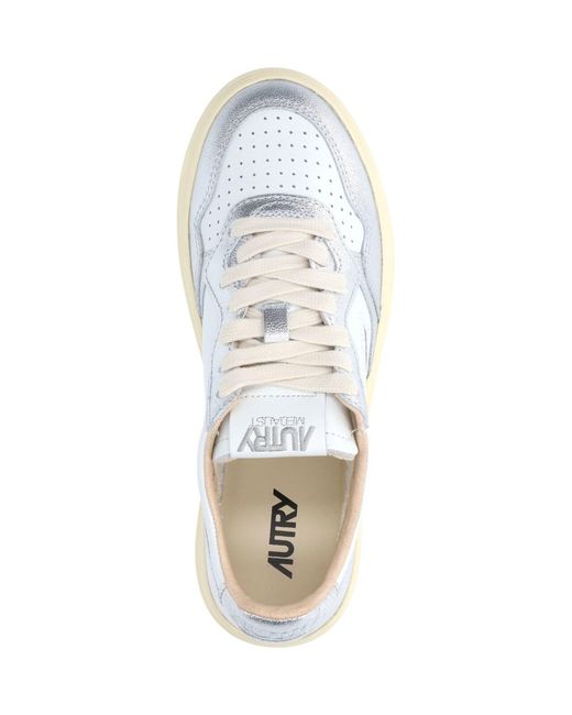 Autry White Sneakers Upper: Cow Leather