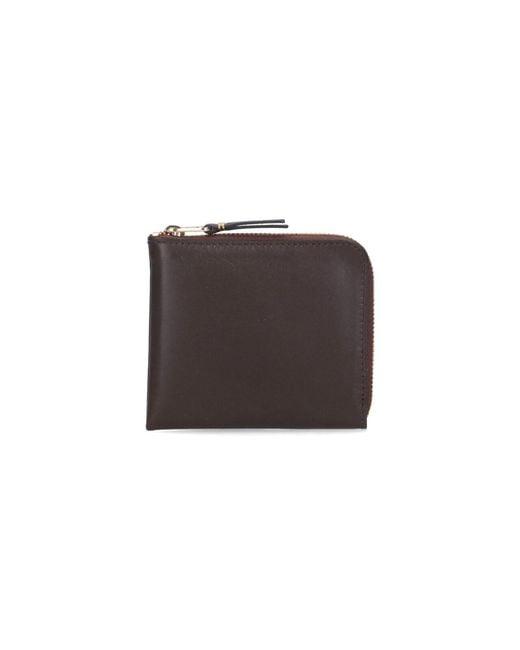Comme des Garçons White Calf Leather Wallet