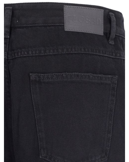 Closed Blue 'x-lent Tapered' Wide Jeans for men