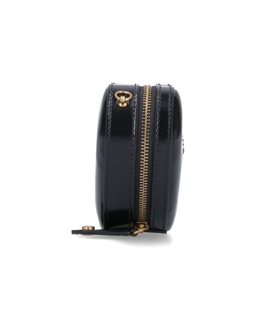 Vivienne Westwood Black "louise Heart" Crossbody Bag