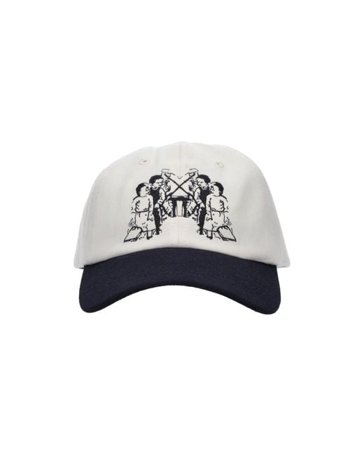 Enfants Riches Deprimes White Baseball Cap "Seesaw Kids" for men