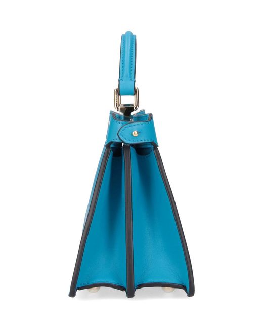 Fendi Blue Small Bag "Peekaboo Iseeu"