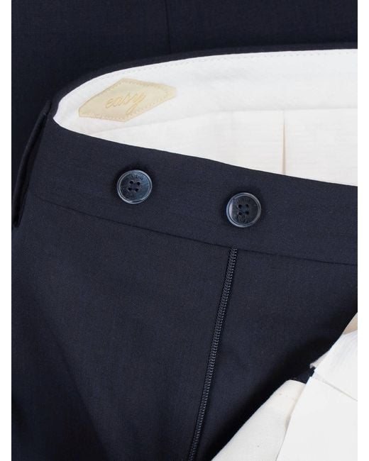 Briglia 1949 Blue Tailored Trousers for men