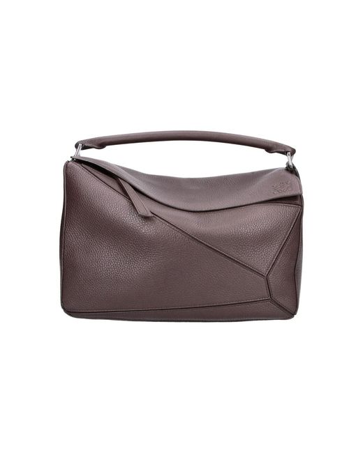 Loewe Brown Large Bag "Puzzle Edge" for men
