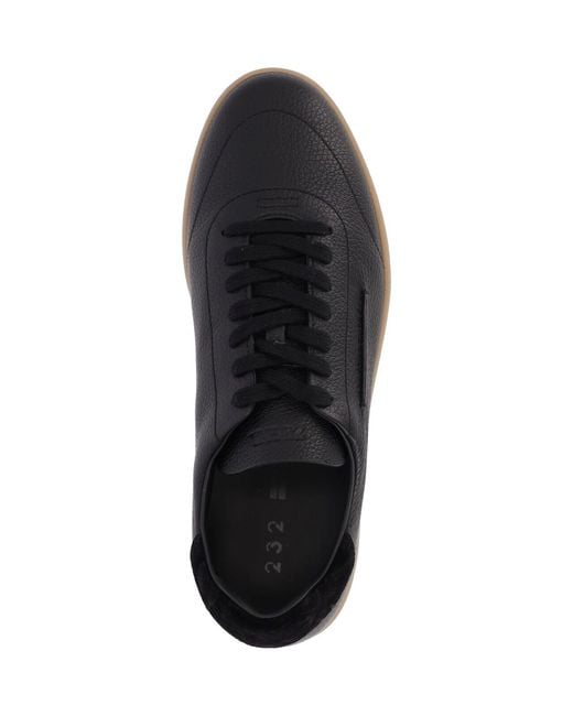 Zegna Black Sneakers "232" for men