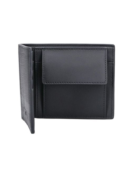 Burberry Gray Bi-Fold Wallet "Check" for men