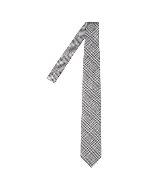 Tom Ford White Mulberry Silk Tie For for men