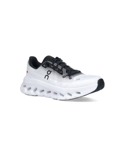 On Shoes White "cloudtilt" Sneakers