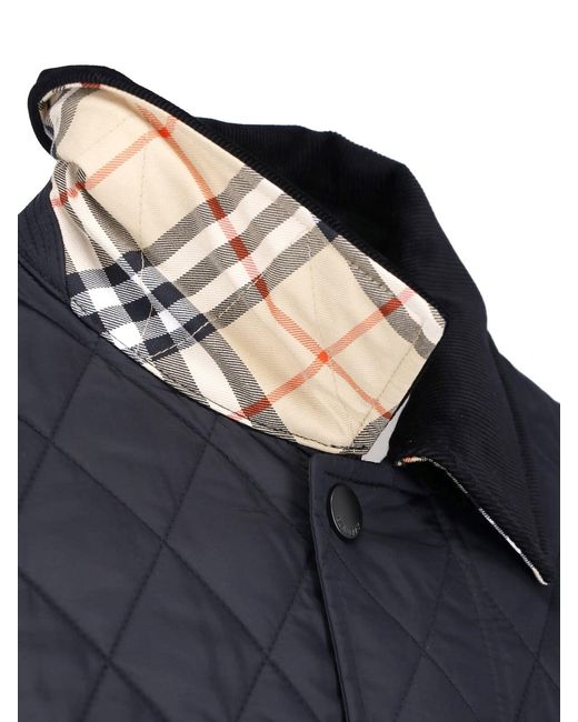Burberry Blue Jacket “Haddington” for men