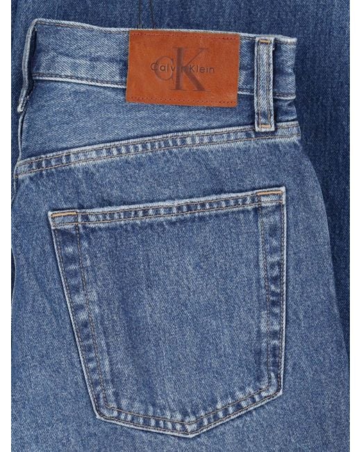 Calvin Klein Blue 100% Cotton Jeans