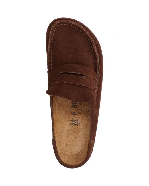Birkenstock Brown 100% Leather Footbed Sandals