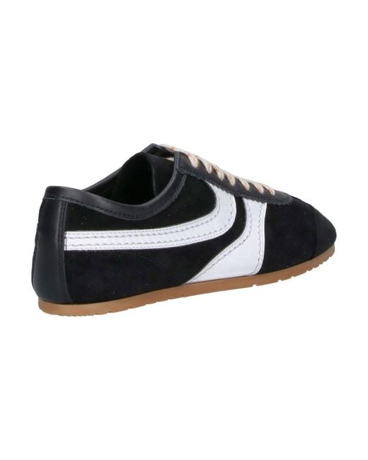 Dries Van Noten Black Suede Sneakers