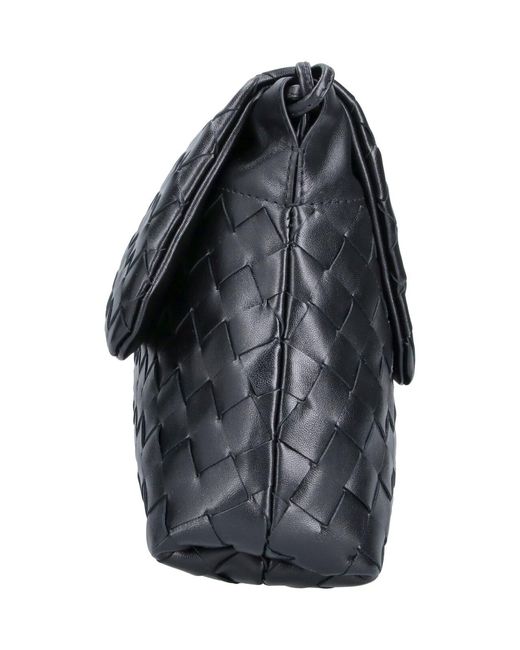 Bottega Veneta Blue Shoulder Bag "Giorno"