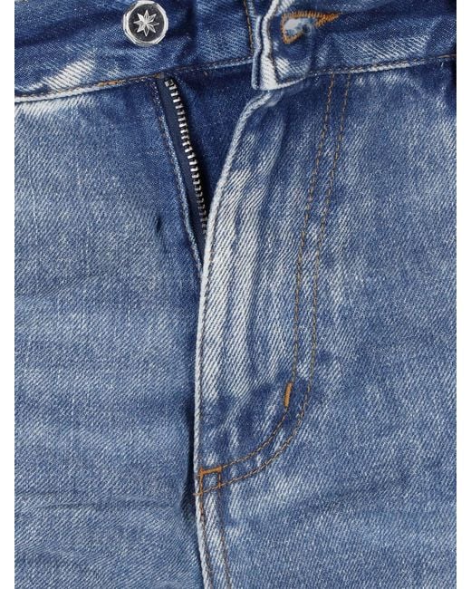 PDF Blue Wide Jeans "Rich Kid Vintage" for men