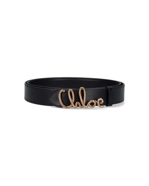 Cintura "Iconic" di Chloé in Black