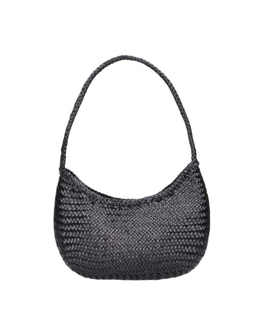 Borsa A Spalla "Nova Luna" di Dragon Diffusion in Gray