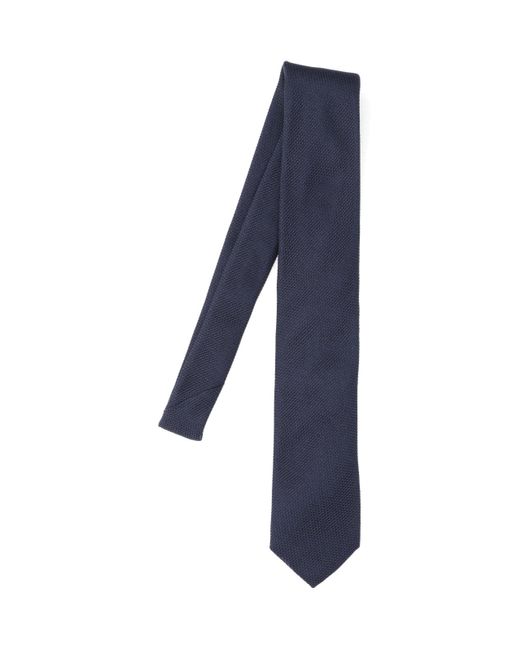 Altea Blue Basic Tie for men