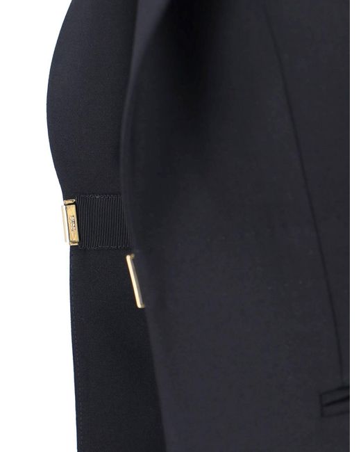 Gucci Black Technical Stretch Wool Jacket