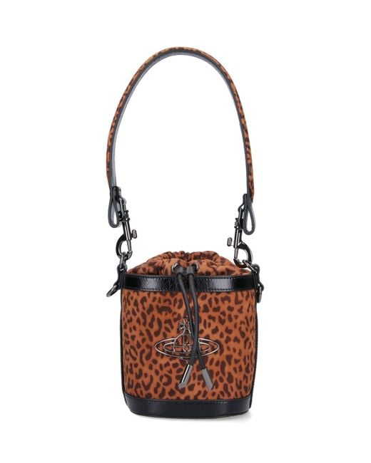 Vivienne Westwood White "Daisy" Bucket Bag
