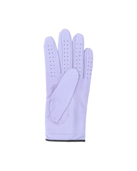 G/FORE Purple Golf Gloves Logo