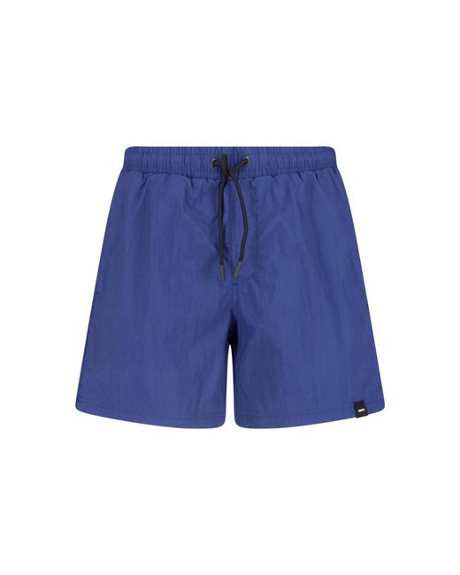 Aspesi Blue Logo Swimsuit for men