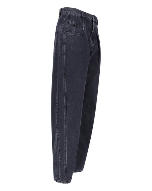 Isabel Marant Blue Wide Jeans