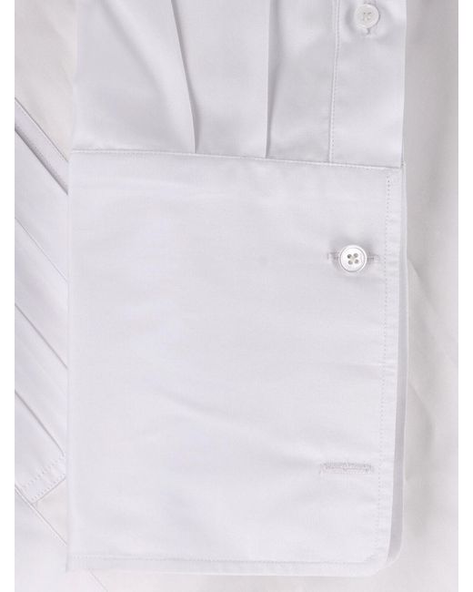 Fendi White Cotton Shirt for men