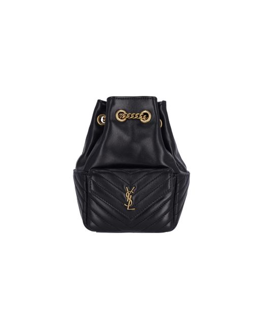 Borsa Mini "Joe" di Saint Laurent in Black