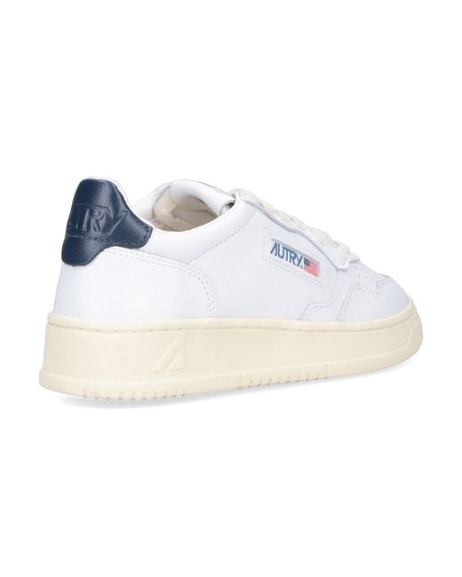 Autry White Medalist 01 Low Sneakers