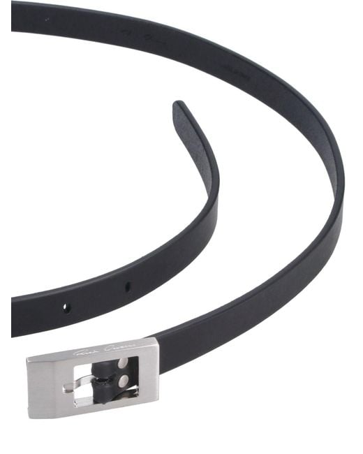 Rick Owens Black Belt "Mini Stooges"