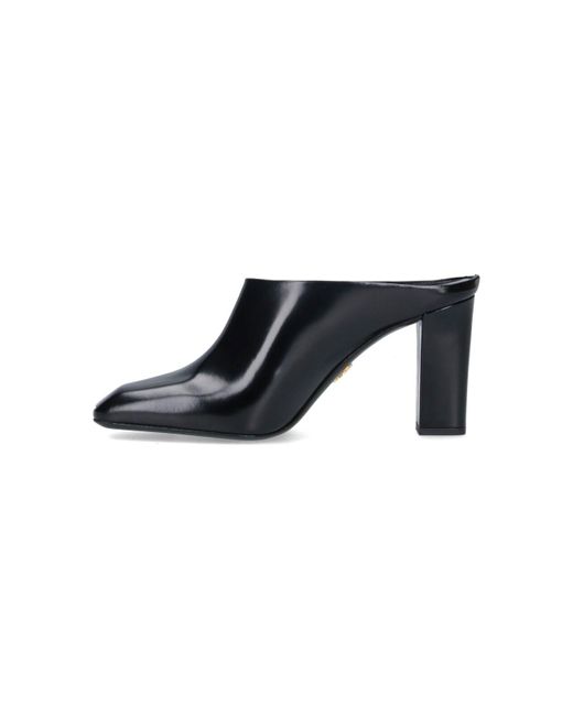 Sabot Logo di Prada in Black