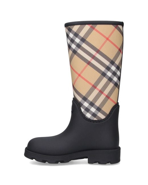 Burberry Black Chelsea Boots