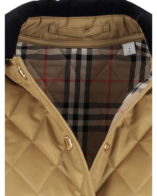 Burberry Brown Jackets Polyester