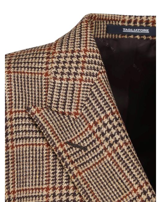 Tagliatore Brown Double-Breasted Blazer "J-Jasmine"