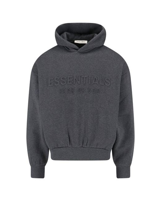 Fear Of God Gray Hoodie for men