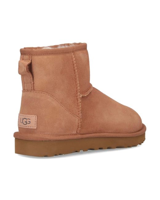 Ugg Brown 'Classic Mini Ii' Boots