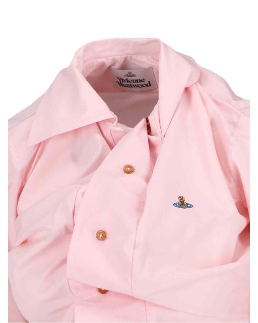 Camicia "Drunken" di Vivienne Westwood in Pink