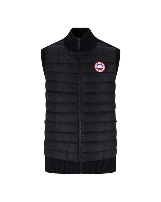 Canada Goose Black Jackets Merino Wool for men