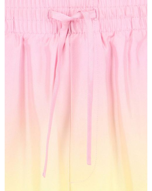 Casablanca Pink For The Love Of Dance Silk Shorts for men