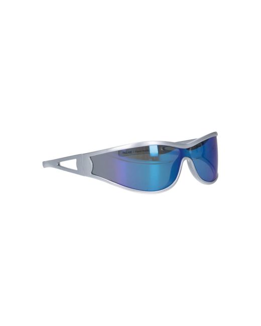 Occhiali Da Sole "Bullet" di Facehide in Blue da Uomo