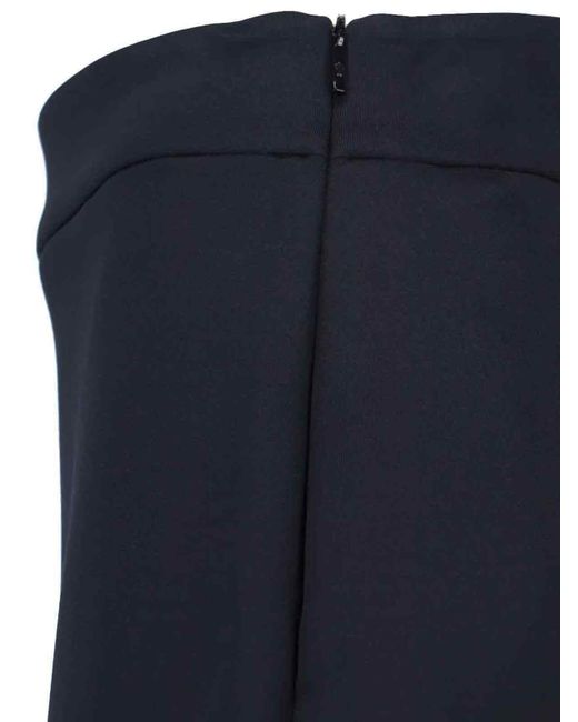 Moncler Genius Blue X Ee72 By Edward Enninful Neoprene Midi Skirt
